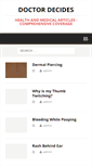 Mobile Screenshot of doctordecides.com